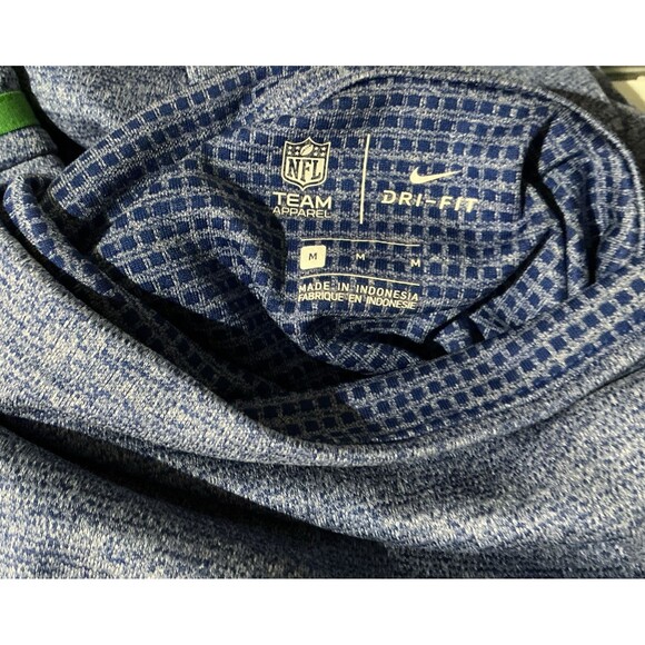 Nike Dri-Fit Seattle Seahawks Retro NFL Cowl Turtleneck Shirt  Women’s Medium - Picture 3 of 4